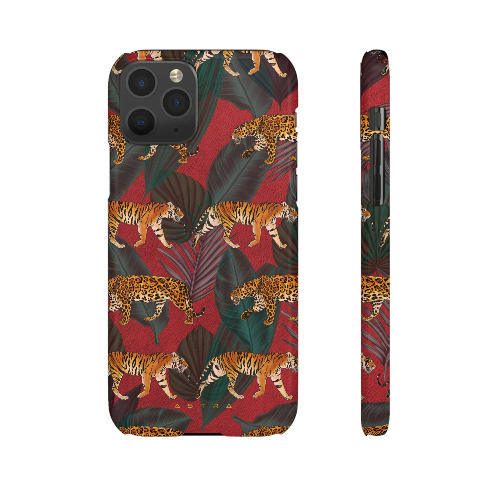 Tropical Stroll iPhone 11 Pro Glossy Phone Case Accessories Classic Glossy iPhone Cases Matte Phone Cases