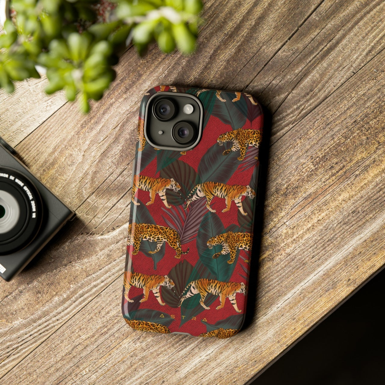 Tropical Stroll iPhone 15 Plus Matte Phone Case Accessories Elite Glossy iPhone Cases Matte mobi Phone accessory Phone Cases Samsung Cases Valentine's Day Picks