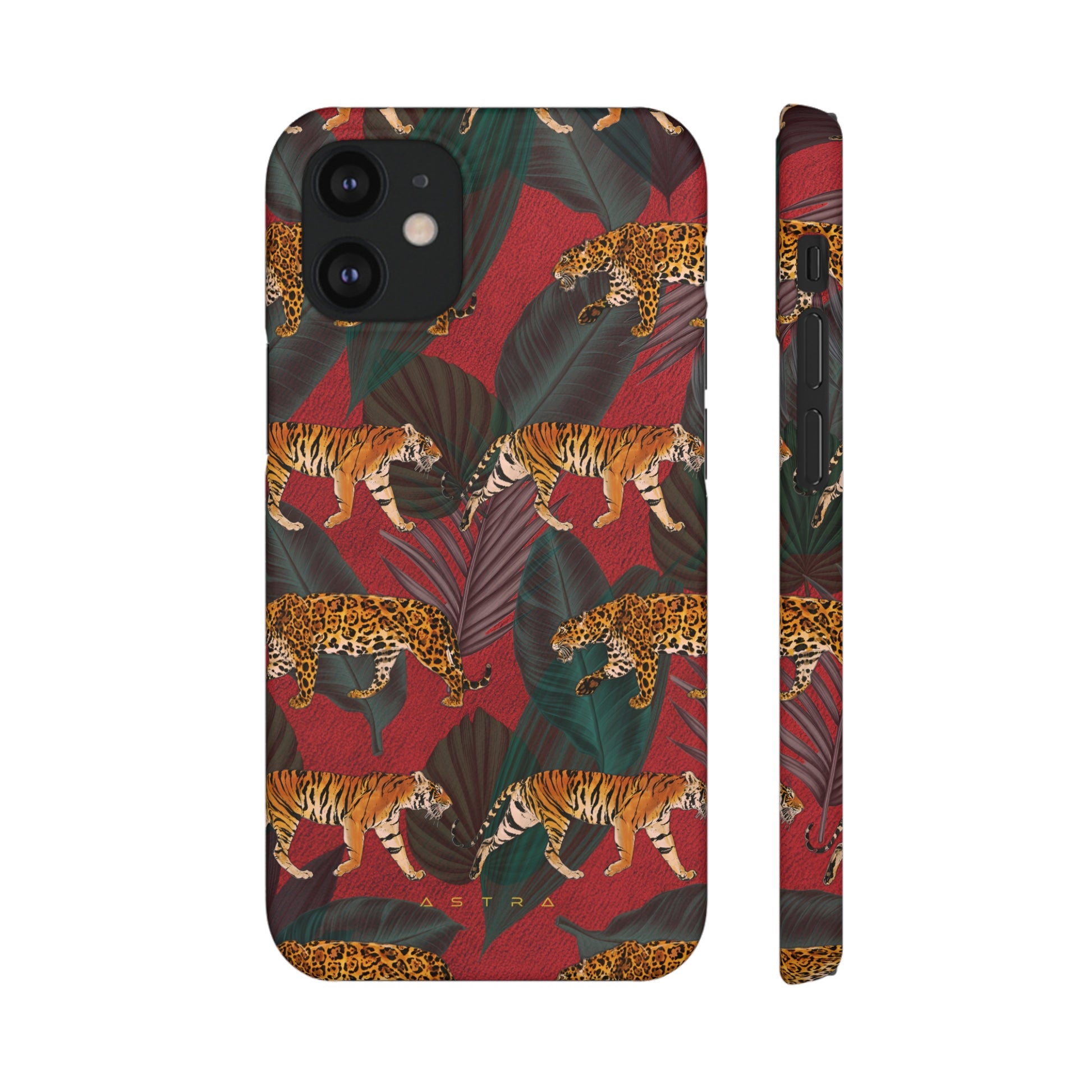 Tropical Stroll iPhone 12 Mini Matte Phone Case Accessories Classic Glossy iPhone Cases Matte Phone Cases