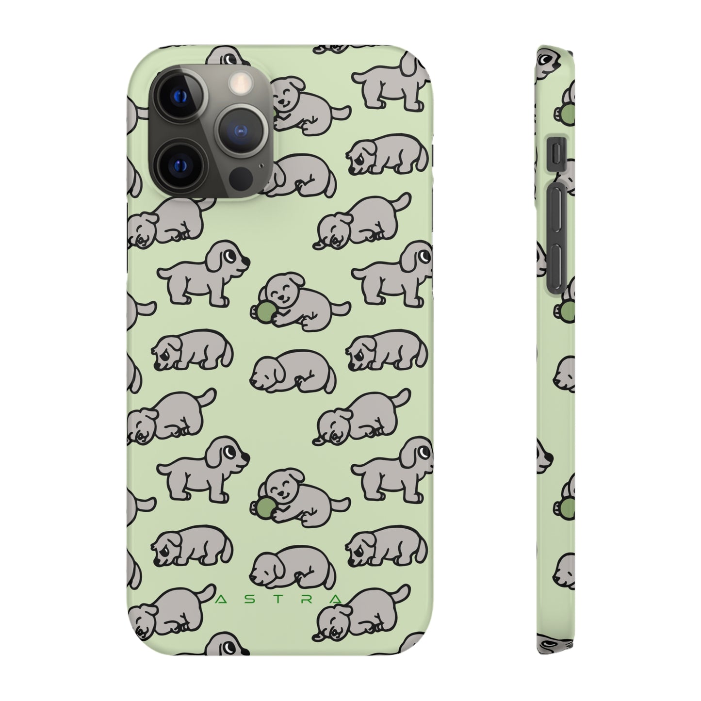 Paw Picnic iPhone 12 Pro Glossy Phone Case Accessories Classic Glossy iPhone Cases Matte Phone accessory Phone Cases Valentine's Day Picks