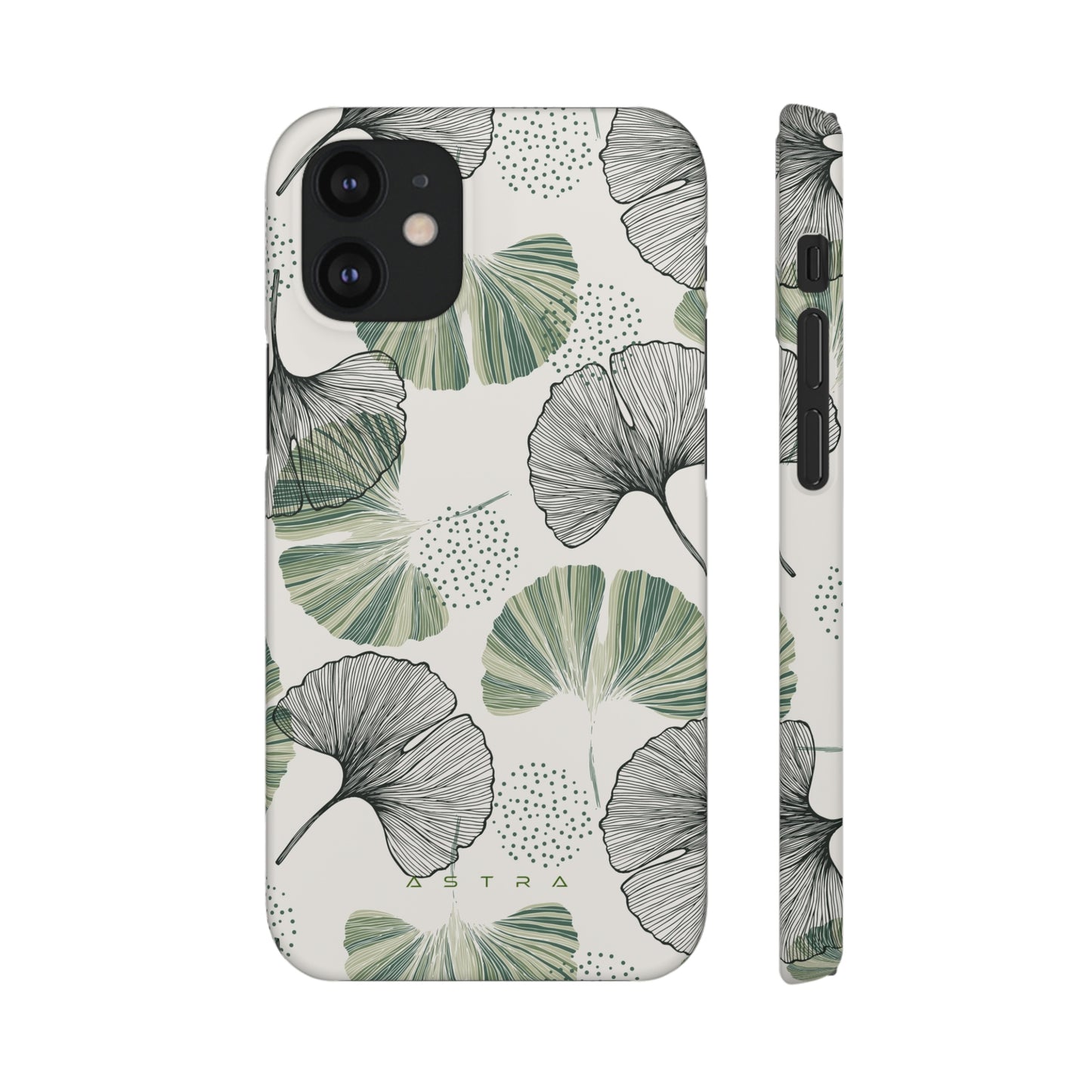 Botanical Bliss iPhone 12 Mini Matte Phone Case Accessories Classic Glossy iPhone Cases Matte Phone Cases Samsung Cases
