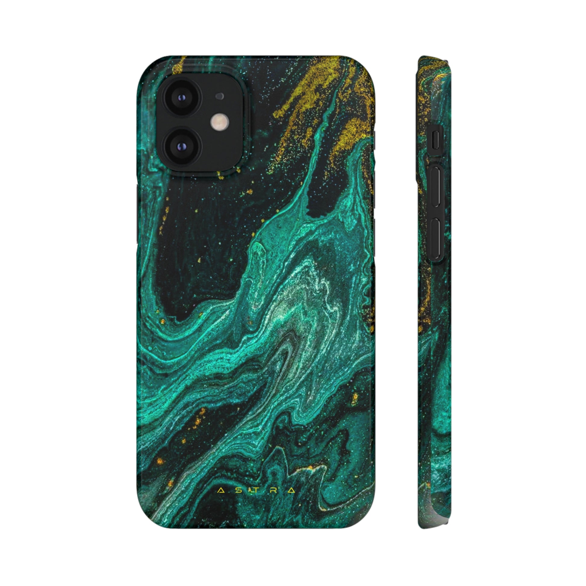 Mystic Lagoon iPhone 12 Mini Glossy Phone Case Accessories Classic Glossy iPhone Cases Matte Phone Cases