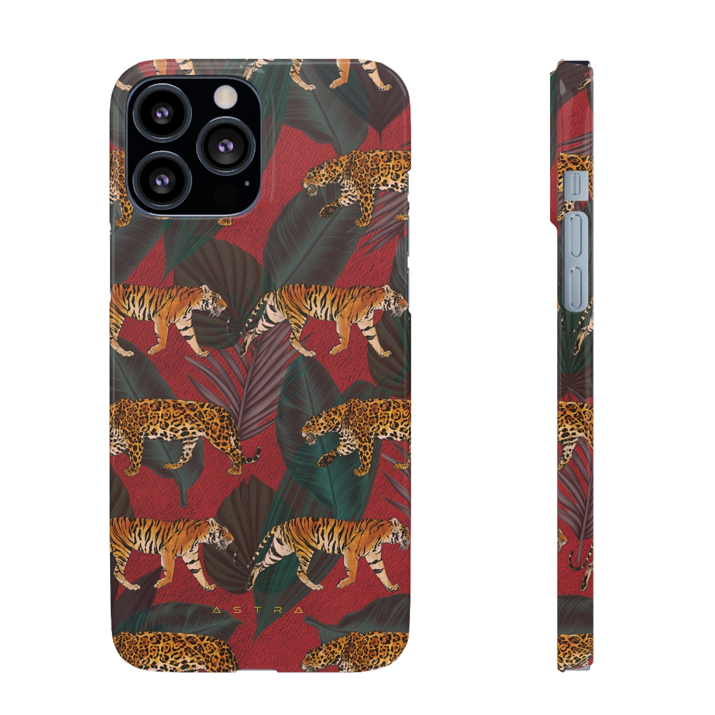 Tropical Stroll iPhone 13 Pro Max Glossy Phone Case Accessories Classic Glossy iPhone Cases Matte Phone Cases