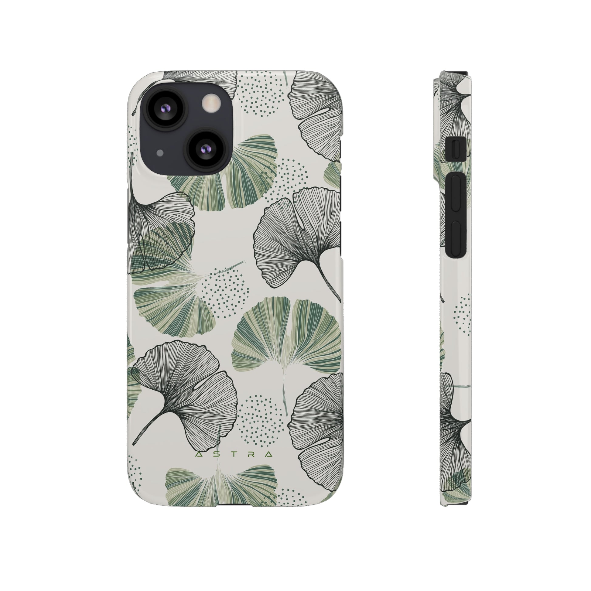 Botanical Bliss iPhone 13 Mini Glossy Phone Case Accessories Classic Glossy iPhone Cases Matte Phone Cases Samsung Cases