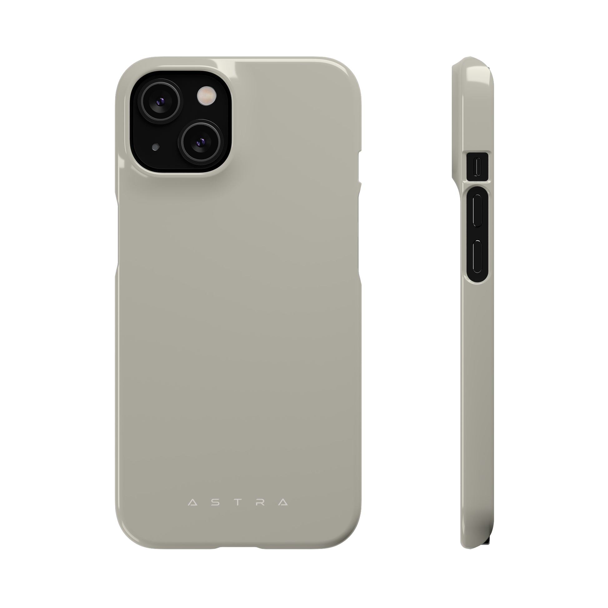 Natural Titanium iPhone 14 Glossy Phone Case Accessories Classic Glossy iPhone Cases Matte Phone Cases Samsung Cases