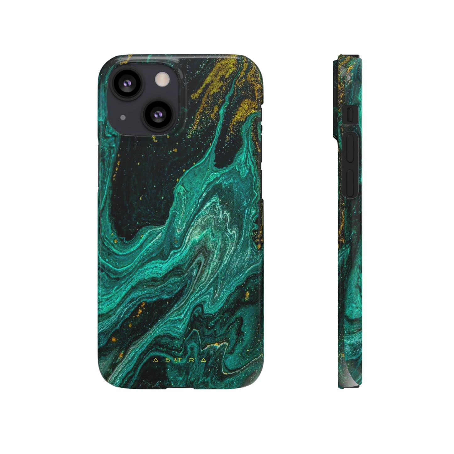 Mystic Lagoon iPhone 13 Mini Glossy Phone Case Accessories Classic Glossy iPhone Cases Matte Phone Cases
