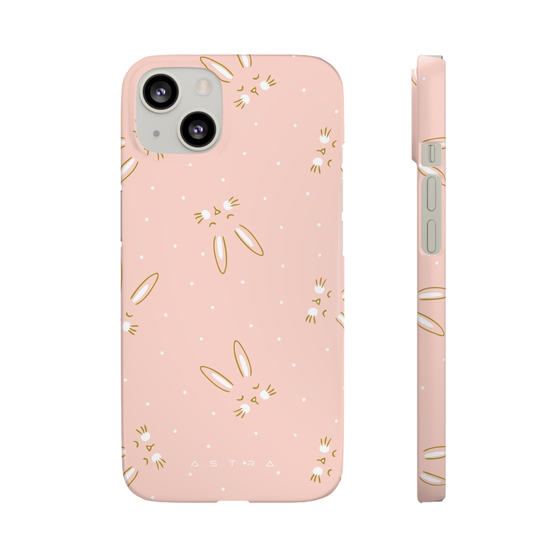 Hunny Bunny iPhone 13 Matte Phone Case Accessories Classic Glossy iPhone Cases Matte Phone Cases Samsung Cases