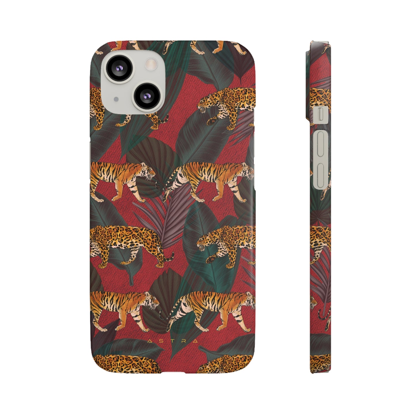 Tropical Stroll iPhone 13 Matte Phone Case Accessories Classic Glossy iPhone Cases Matte Phone Cases