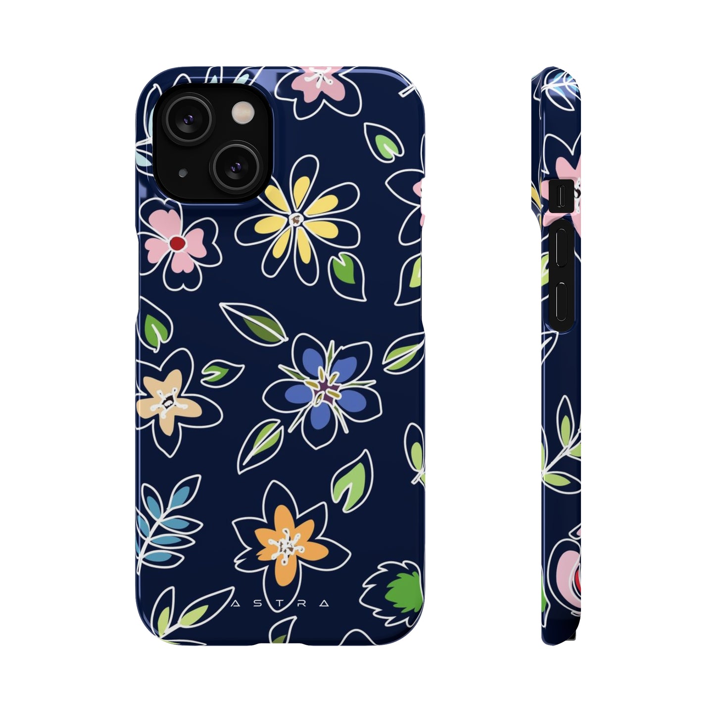 Astral Garden iPhone 14 Glossy Phone Case Accessories Classic Glossy iPhone Cases Matte Phone Cases Samsung Cases