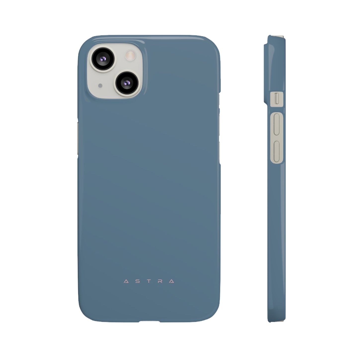 Blue Titanium iPhone 13 Glossy Phone Case Accessories Classic Glossy iPhone Cases Matte Phone Cases Samsung Cases