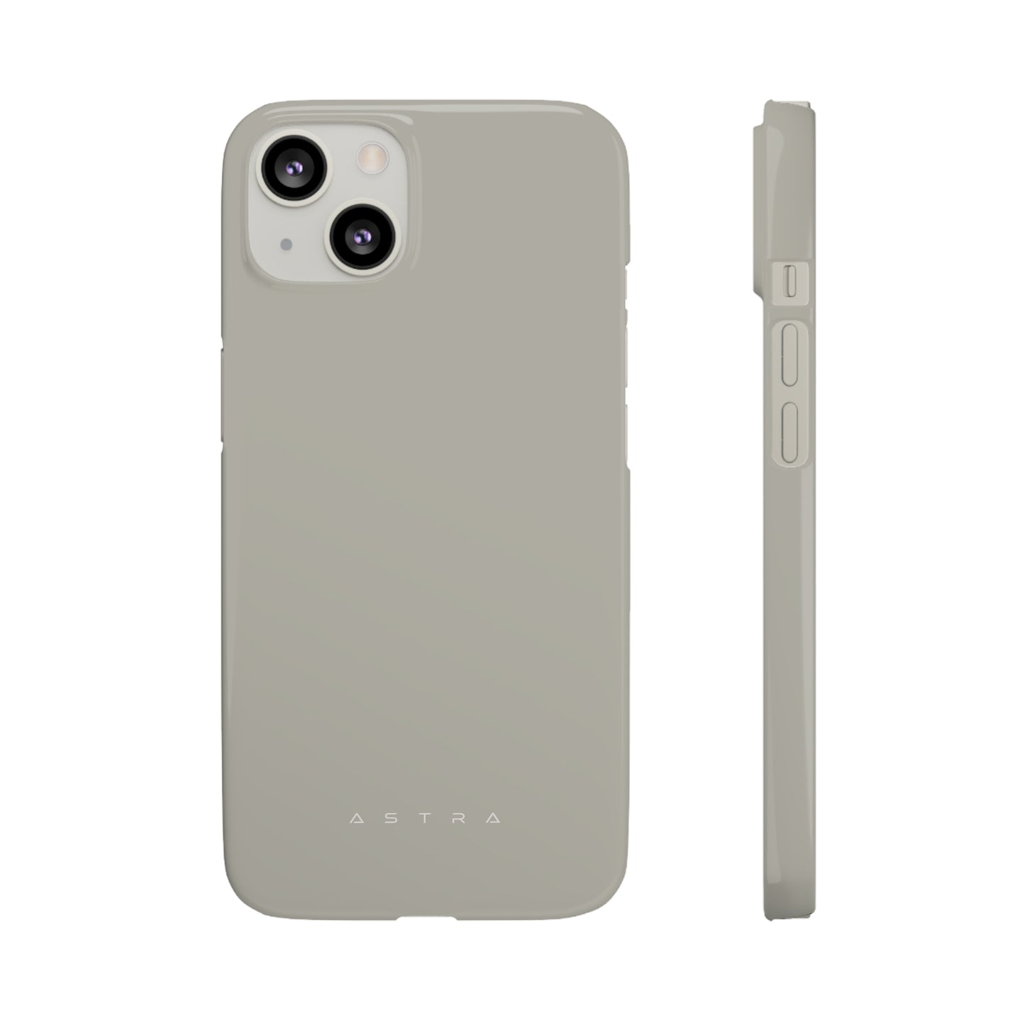 Natural Titanium iPhone 13 Glossy Phone Case Accessories Classic Glossy iPhone Cases Matte Phone Cases Samsung Cases