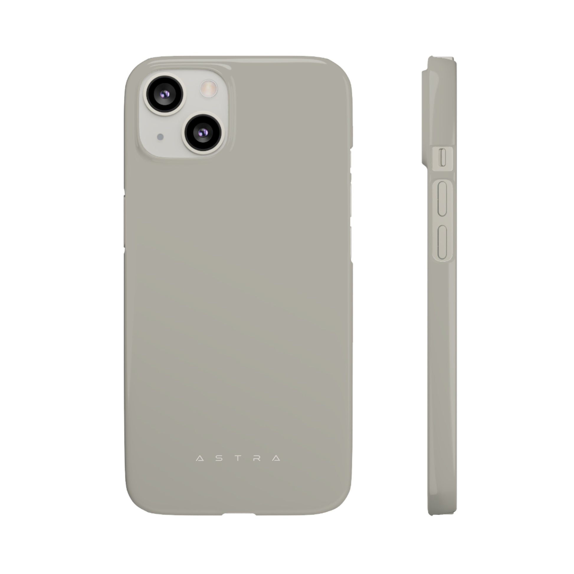 Natural Titanium iPhone 13 Glossy Phone Case Accessories Classic Glossy iPhone Cases Matte Phone Cases Samsung Cases