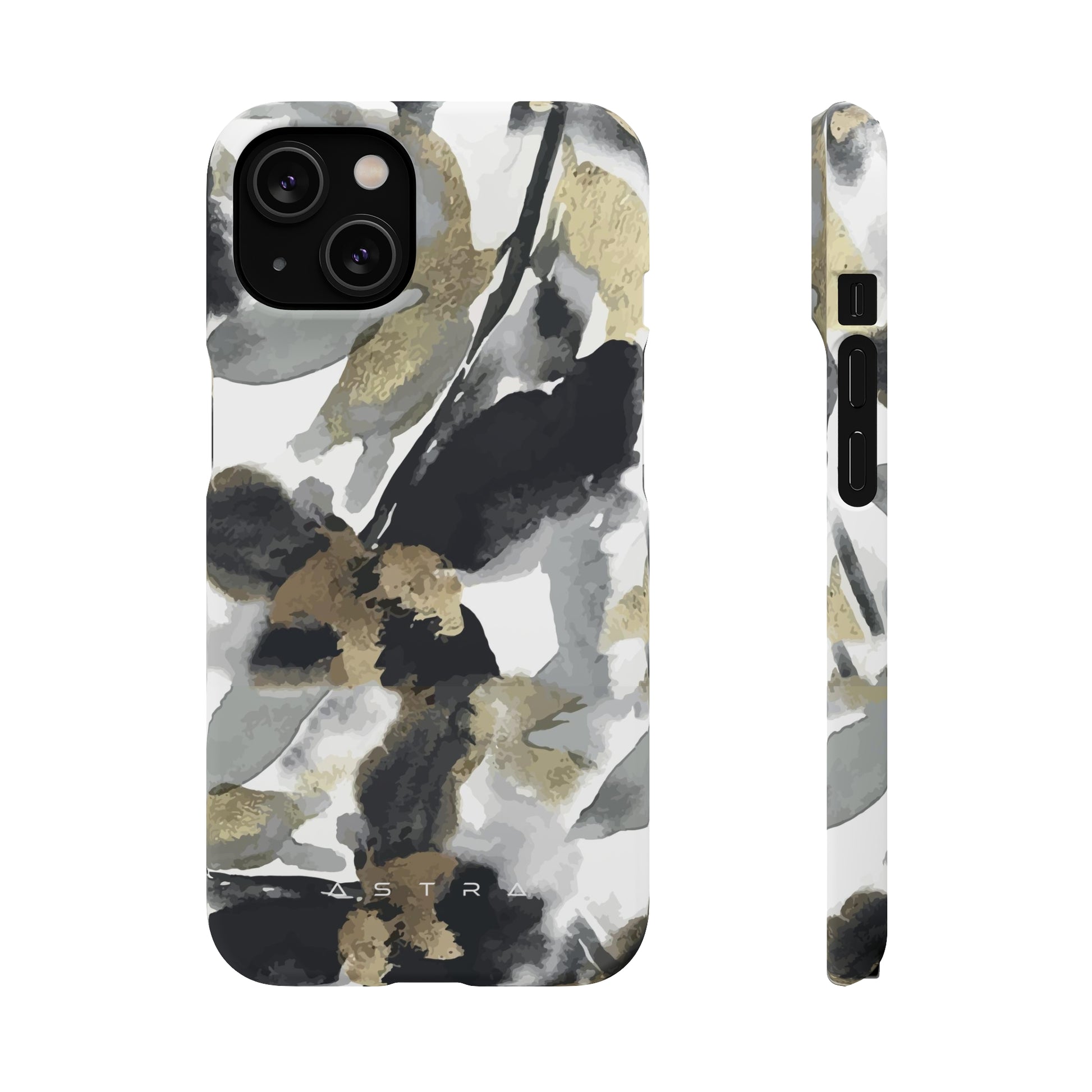 Golden Serenity iPhone 14 Matte Phone Case Accessories Classic Glossy iPhone Cases Matte Phone Cases Samsung Cases