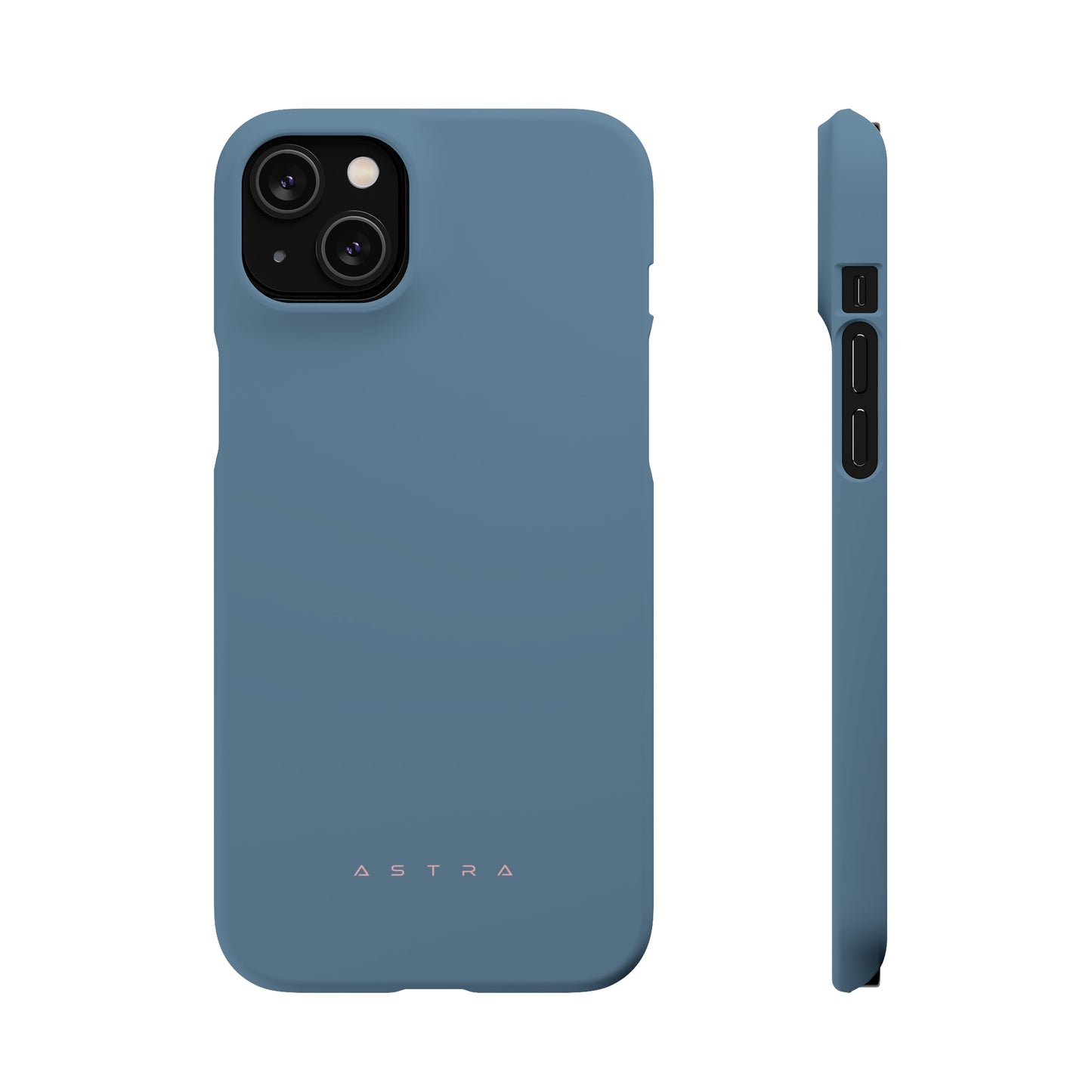 Blue Titanium iPhone 14 Plus Matte Phone Case Accessories Classic Glossy iPhone Cases Matte Phone Cases Samsung Cases