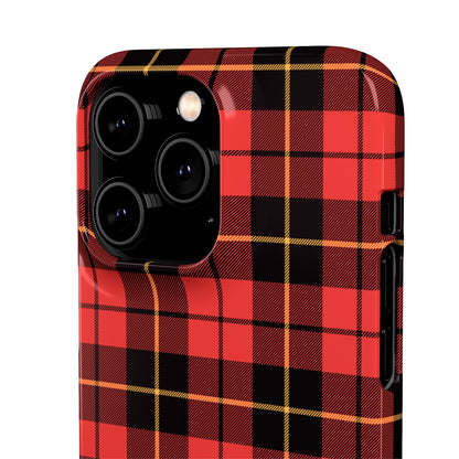 Crimson Classic iPhone 14 Pro Max Glossy Phone Case Accessories Classic Glossy iPhone Cases Matte Phone Cases Samsung Cases