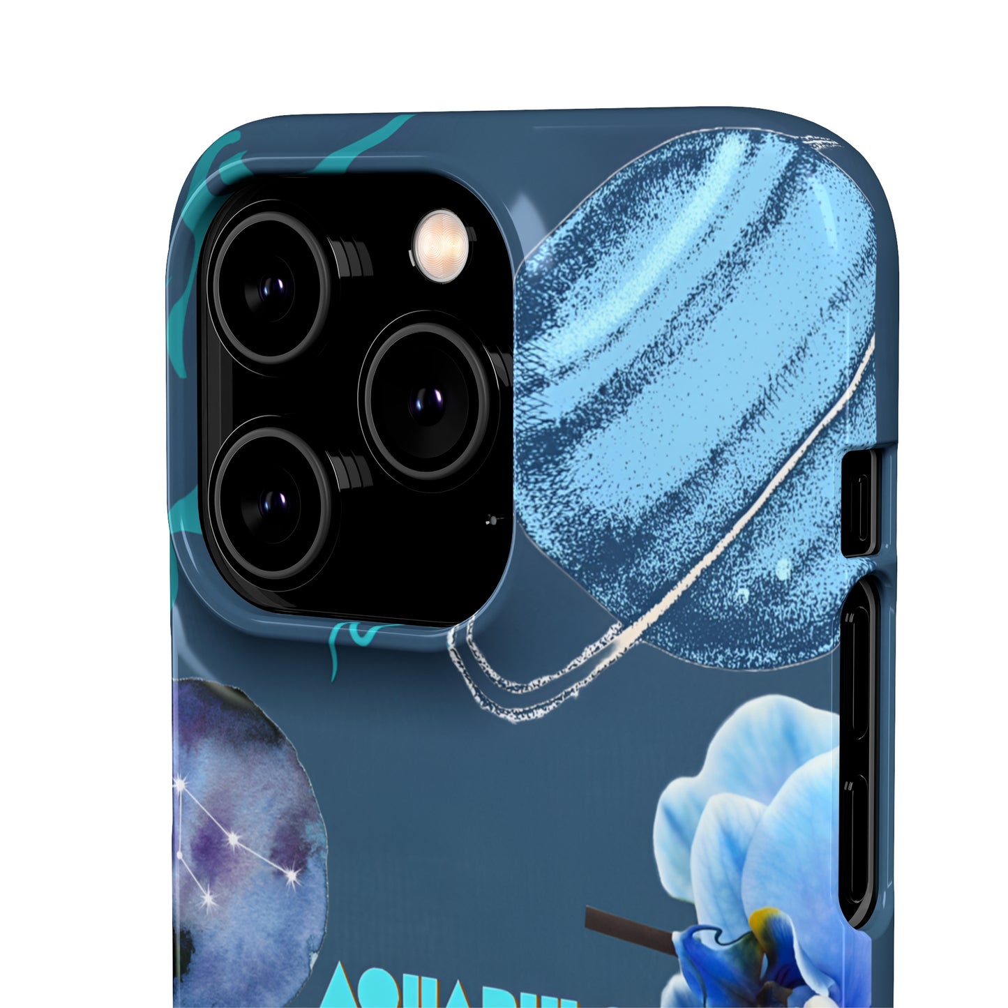 AQUARIUS Glossy iPhone 15 Pro Max Phone Cases ASTRA-LOGY