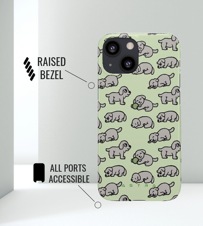 Paw Picnic iPhone 14 Plus Phone Case Accessories Classic Glossy iPhone Cases Matte Phone accessory Phone Cases Valentine's Day Picks