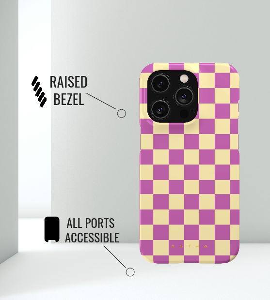 Check and Mate iPhone 12 Pro Glossy Phone Case Accessories Classic Glossy iPhone Cases Matte Phone Cases Samsung Cases
