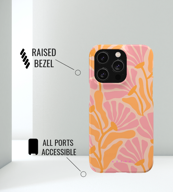 Pink Blossom iPhone 14 Plus Glossy Phone Case Accessories Classic Glossy iPhone Cases Matte Phone Cases