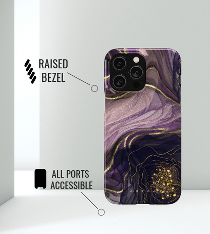 Lavender Crush iPhone 13 Pro Max Glossy Phone Case Accessories Classic Glossy iPhone Cases Matte Phone Cases
