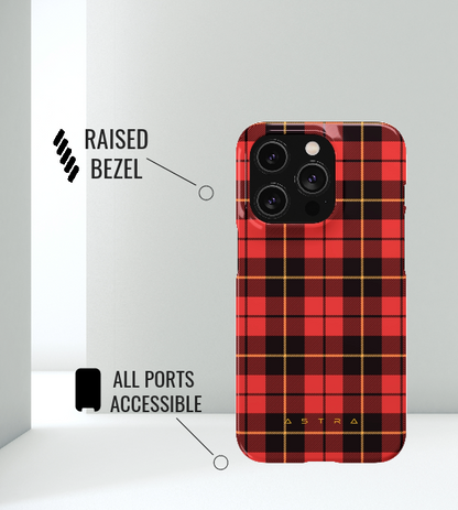 Crimson Classic iPhone 14 Plus Matte Phone Case Accessories Classic Glossy iPhone Cases Matte Phone Cases Samsung Cases