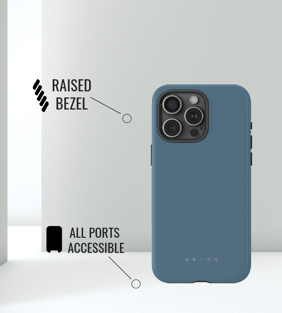 Blue Titanium iPhone 12 Glossy Phone Case Accessories Classic Glossy iPhone Cases Matte Phone Cases Samsung Cases