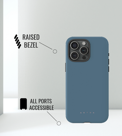 Blue Titanium iPhone 12 Glossy Phone Case Accessories Classic Glossy iPhone Cases Matte Phone Cases Samsung Cases