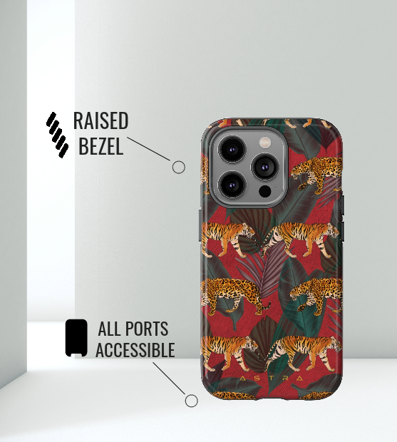Tropical Stroll iPhone 11 Pro Glossy Phone Case Accessories Classic Glossy iPhone Cases Matte Phone Cases