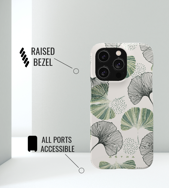 Botanical Bliss iPhone 12 Pro Glossy Phone Case Accessories Classic Glossy iPhone Cases Matte Phone Cases Samsung Cases