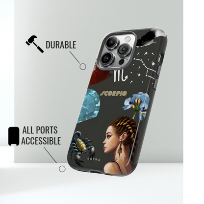 SCORPIO Apple iPhone 15 Pro Max Phone Cases