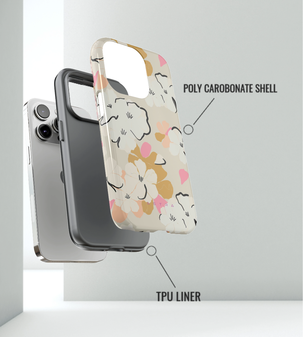 Lush Haven iPhone 14 Glossy Phone Case Accessories astra Elite Glossy iPhone Cases Koreanmade Matte Phone accessory Phone Cases Tough Valentine's Day Picks