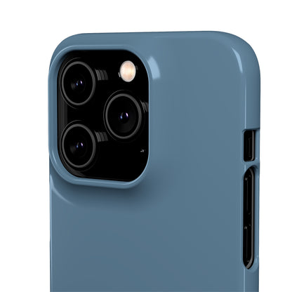 Blue Titanium iPhone 12 Glossy Phone Case Accessories Classic Glossy iPhone Cases Matte Phone Cases Samsung Cases