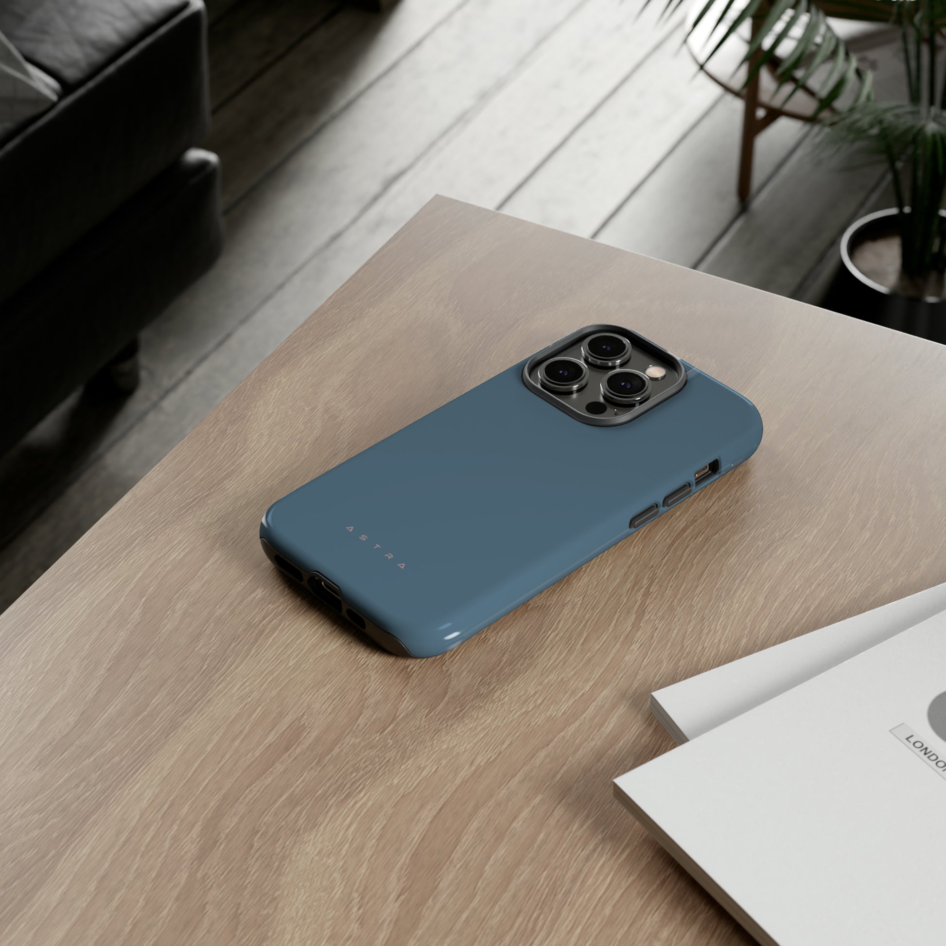 Blue Titanium iPhone 12 Pro Matte Phone Case Accessories astra Elite Glossy iPhone Cases Matte Phone accessory Phone Cases Samsung Cases Valentine's Day Picks