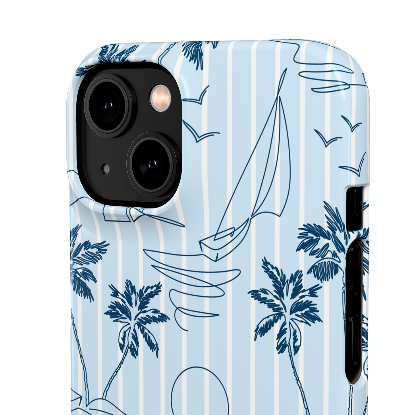 Beach Vibes iPhone 14 Pro Max Glossy Phone Case Accessories Classic Glossy iPhone Cases Matte Phone accessory Phone Cases Valentine's Day Picks
