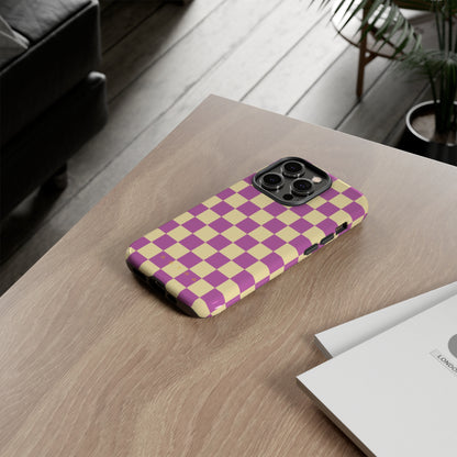 Check and Mate iPhone 12 Glossy Phone Case Accessories Elite Glossy iPhone Cases Matte Phone accessory Phone Cases Samsung Cases Valentine's Day Picks