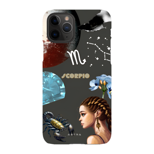 SCORPIO Apple iPhone 11 Pro Phone Cases ASTRA-LOGY