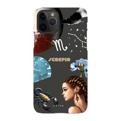 SCORPIO Apple iPhone 11 Pro Phone Cases ASTRA-LOGY