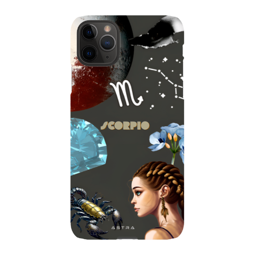 SCORPIO Apple iPhone 11 Pro Max Phone Cases ASTRA-LOGY