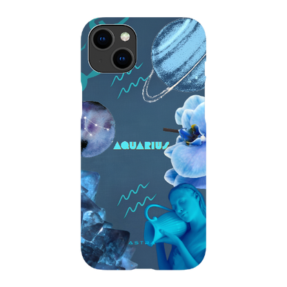 AQUARIUS Glossy iPhone 14 Plus Phone Cases ASTRA-LOGY