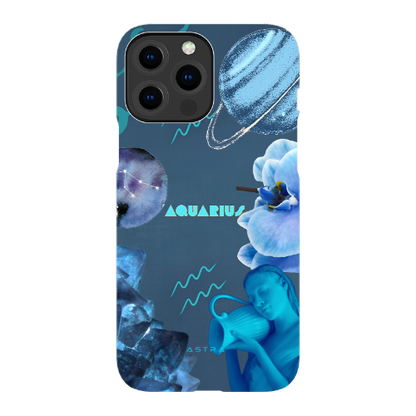 AQUARIUS Glossy iPhone 13 Pro Max Phone Cases ASTRA-LOGY