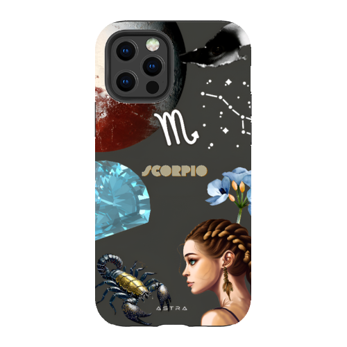 SCORPIO Apple iPhone 12 Pro Phone Cases