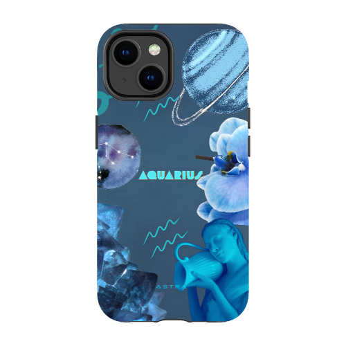 AQUARIUS Apple iPhone 13 Mini Phone Cases