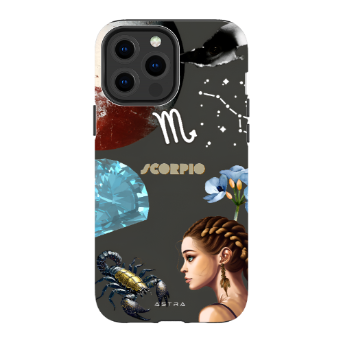 SCORPIO Apple iPhone 13 Pro Max Phone Cases