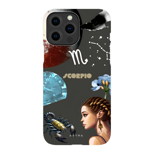 SCORPIO Apple iPhone 14 Pro Phone Cases