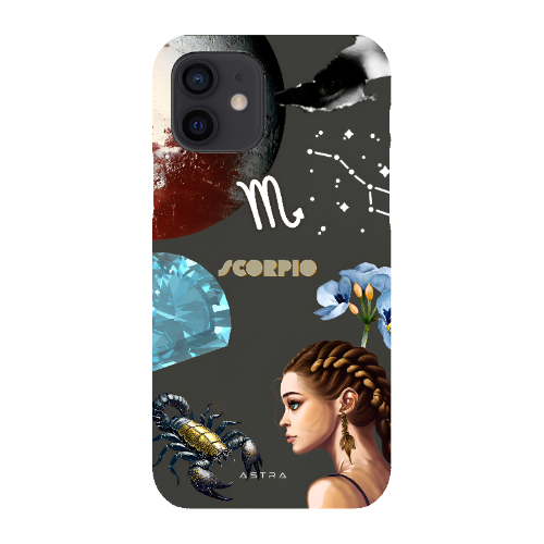SCORPIO Apple iPhone 12 Phone Cases ASTRA-LOGY