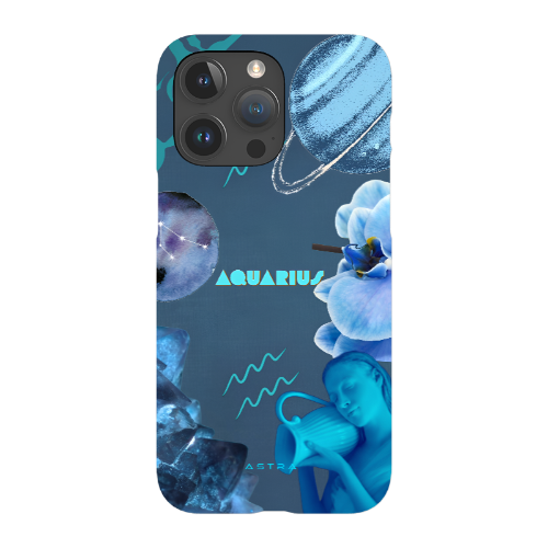 AQUARIUS Glossy iPhone 15 Pro Max Phone Cases ASTRA-LOGY