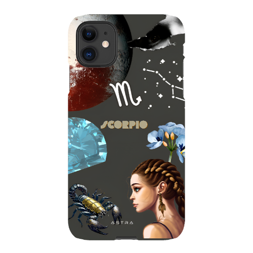 SCORPIO Apple iPhone 11 Phone Cases ASTRA-LOGY