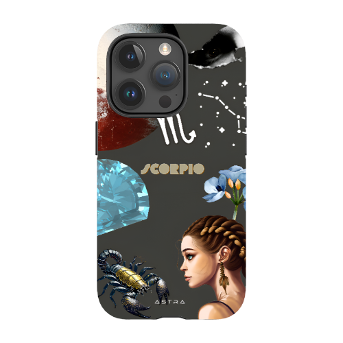 SCORPIO Apple iPhone 15 Pro Phone Cases