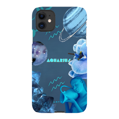 AQUARIUS Glossy iPhone 11 Phone Cases ASTRA-LOGY