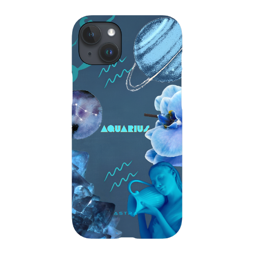 AQUARIUS Glossy iPhone 15 Plus Phone Cases ASTRA-LOGY